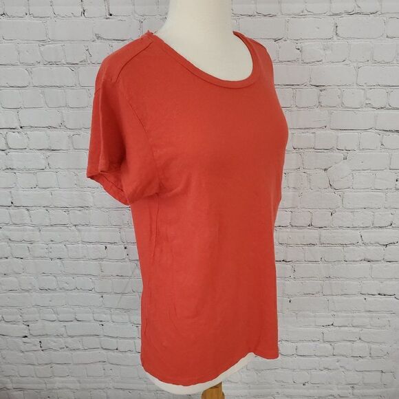 NWT JOE'S JEANS 𝅺NEW Rebel Distressed T-Shirt Top S - Picture 3 of 7